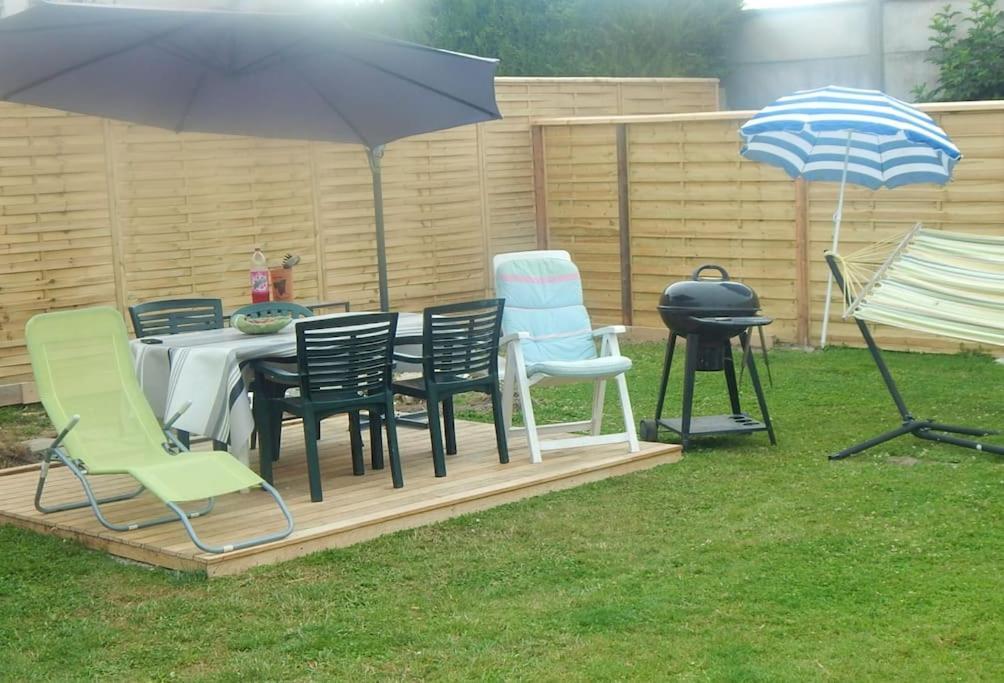 St Malo Maison Avec Jardin Proche Gare Plage Intramuros Chien Admis Parking Gratuit Saint-Malo Kültér fotó